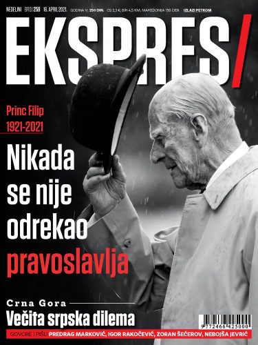 Princ Filip, Naslovna strana Ekspresa