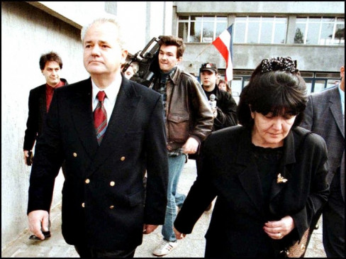 Slobodan Milošević i Mirjana Marković 