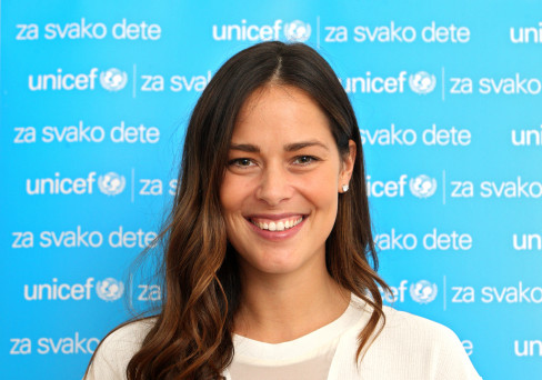 Ana Ivanovic, UNICEF National Ambassador for Serbia