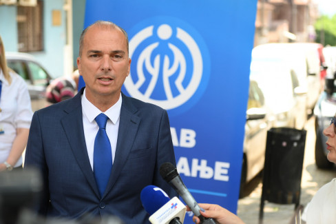 Nenad Radojković, šef Službe za internu prodaju u Glavnoj filijali Kompanije „Dunav osiguranje“ u Kruševcu 1